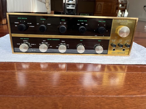 Mcintosh c20 tube preamplifier - tube,