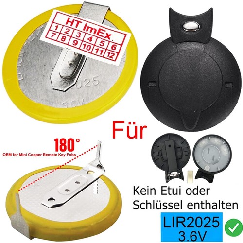 Batteria ion lir2025 6v - li-ion,