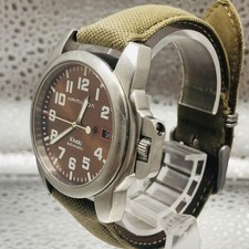Orologio automatico Hamilton Khaki Auto 6311 quadrante marrone stile vintage ...