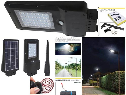 Proiettore stradale solare 15w - proiettore,
