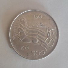 500 lire argento 1961