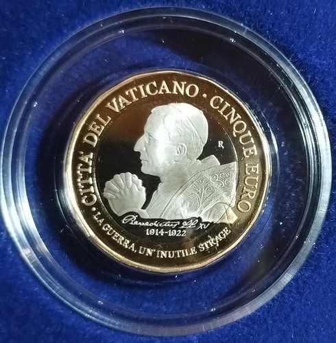 Vaticano euro bimetallico - -,