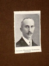 Sottosegretario alle colonie nel 1920 Antonio Pecoraro Lombardo