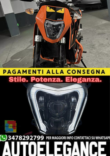 Faro led e24 drl - e24, ktm