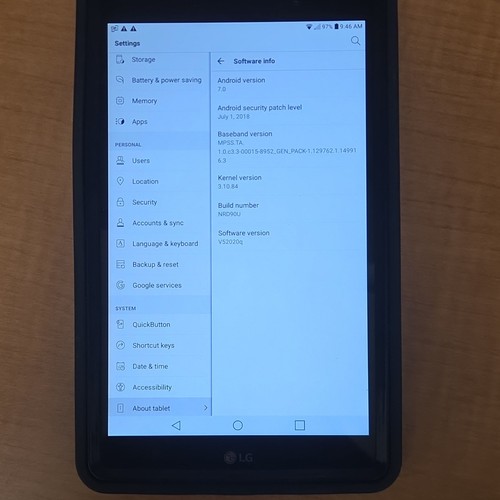 Pad lg v520 32 gb - lg, x