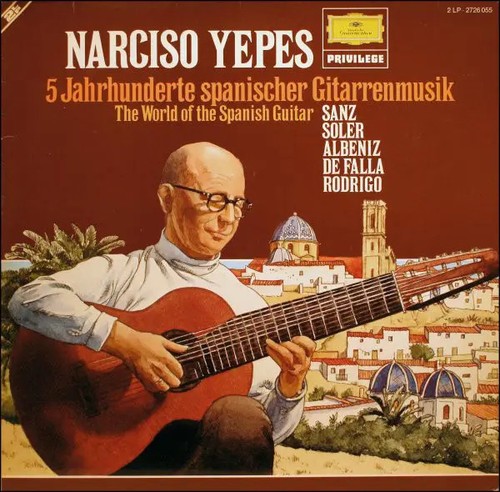 2xlp narciso yepes - 5, secoli