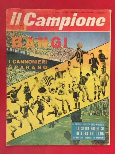 Campione 1959 foto - il, gol