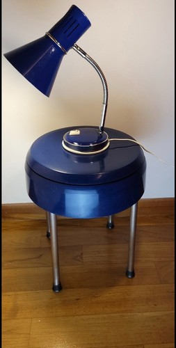 Sgabello contenitore vintage - contenitore,