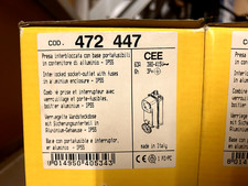 PALAZZOLI PRESA INTERBLOCCATA 63A 3P + PE PORTA FUSIBILI 472447