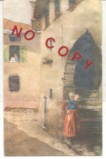 Fasolis Franco, La filatrice di canapa.