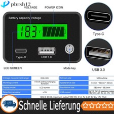 Capacità batteria voltmetro