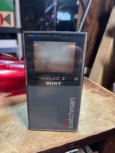 Lcd portatile vintage sony - lcd,