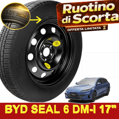 Spare wheel for byd seal - 17",
