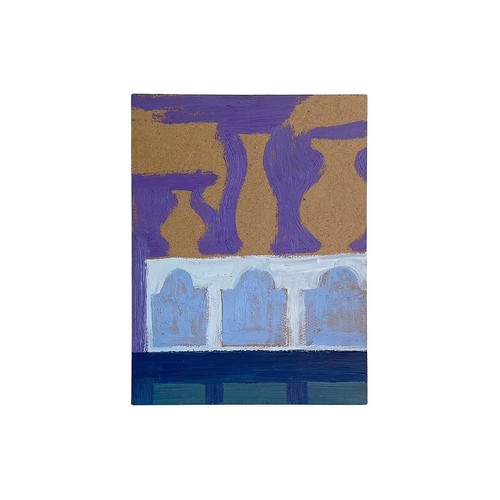 Quadro olio tavola vintage - olio,