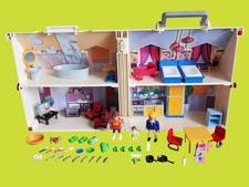 PLAYMOBIL 5167 Casa Portatile Family Fun Quasi Completo Statuette Bonus