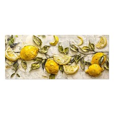 Lupia - Quadro moderno Canvas World RAMO DI LIMONI 52x122 cm