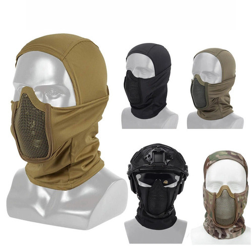 Maschera facciale tattica rete