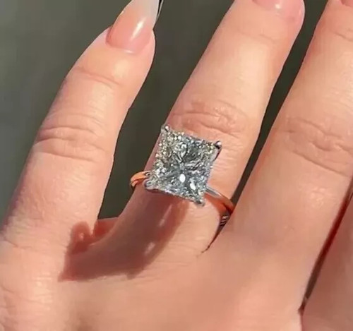 Anello donna diamante taglio