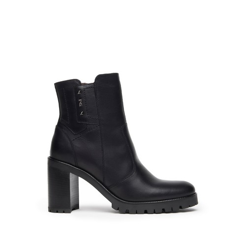 Stivaletti nero giardini donna - nero,