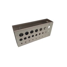 25 FORI PORTA PUNTE UTENSILI SCATOLA SUPPORTO PUNTA DA TRAPANO FRESA CONDOR