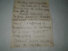 LETTERA D'AMORE DEL 1931