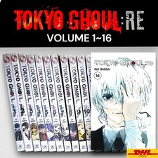 Tokyo Ghoul:re Manga Vol. 1-16 End Loose/Full Set Edizione Inglese Fumetto Nuovo