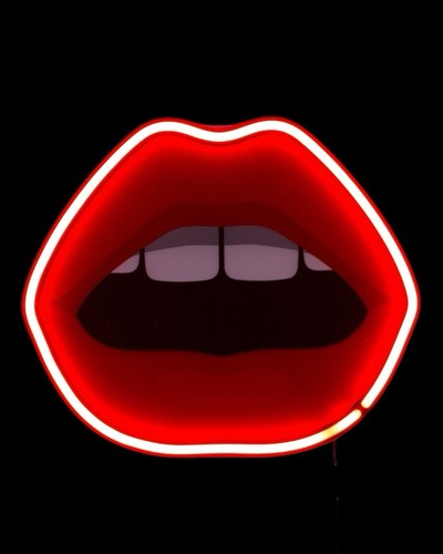 Seletti applique bocca neon - applique,