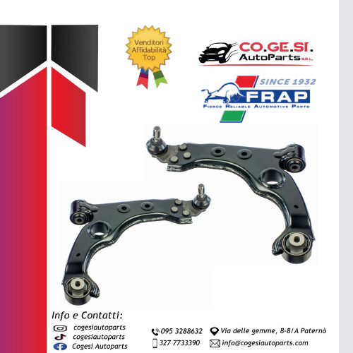 Coppia bracci anteriori - coppia,