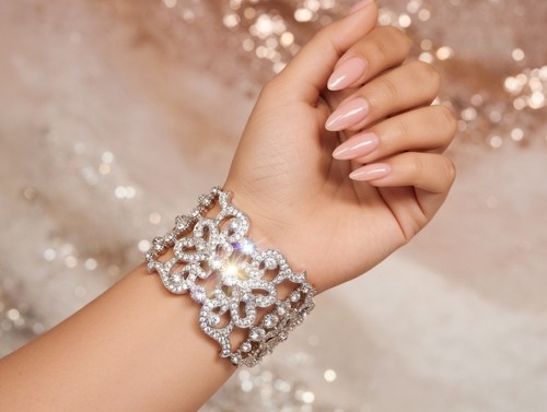 Bracciale strass drag queen - bracciale,