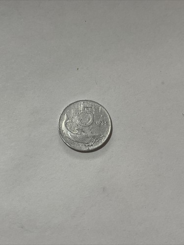 Moneta rara lire delfino del - rara,