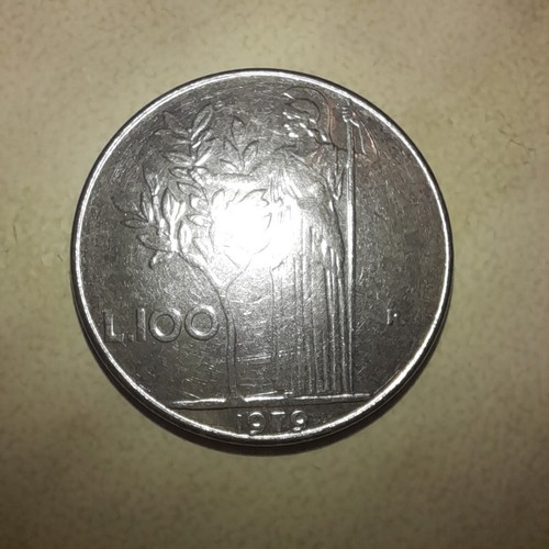 Moneta 100 lire - moneta,