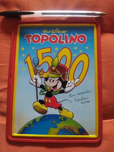 Topolino copertina celebrativa - topolino,