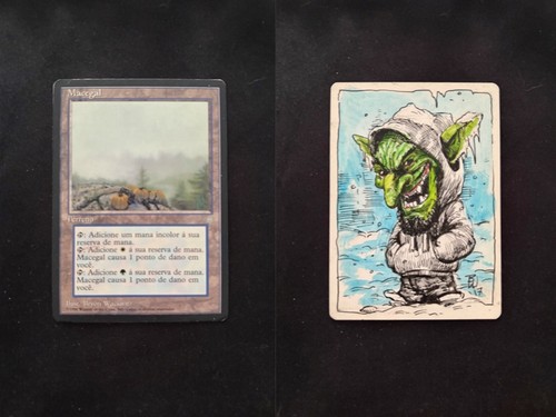 Brushland ice age mtg - brushland, artist