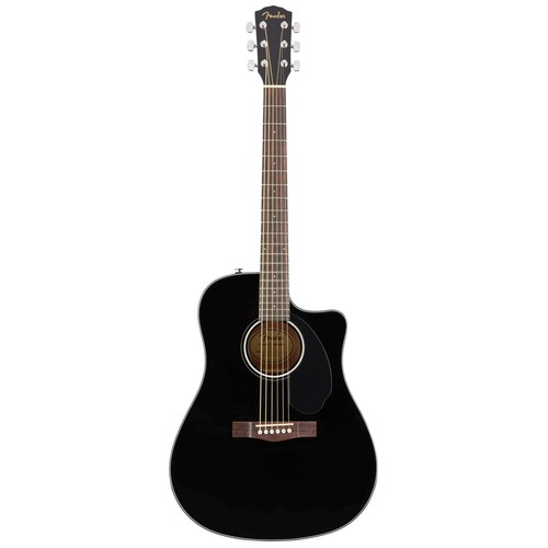 Fender 60sce blk - fender, cd-60sce