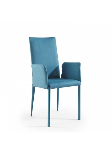 Chair sedia con braccioli - con,