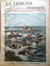 La Tribuna Illustrata 2 Agosto 1908 Cesare Maccari Nasi Peary Miniato al Monte