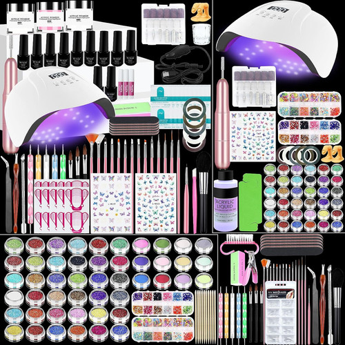 Kit unghie acrilico - kit,