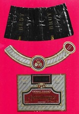 ALS63Etiquette CRÉMANT D'ALSACE PINOT GRIS HARTENBERGER Vignerons de PFAFFENHEiM