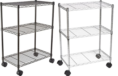 Scaffale livelli con - a, ruote