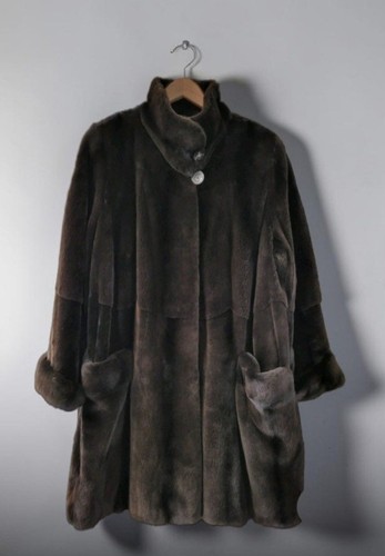 Cappotto visone saga mink - cappotto,