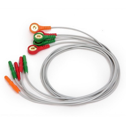 5pcs cavo holter ecg filo - 5pcs,