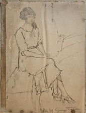 Giuseppe Viggiani, Grafite Su Carta, 1929, 23x17,4 Cm.