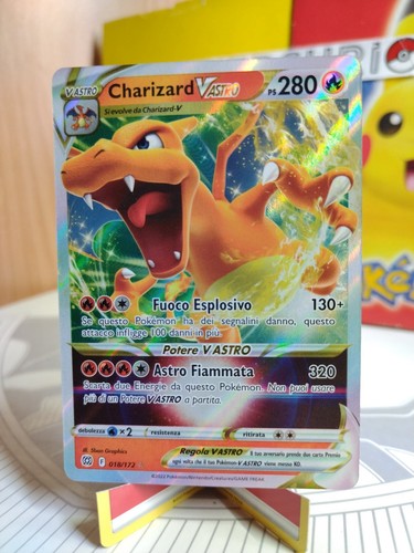 Carta pokémon charizard - carta,