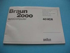 Manuale di istruzioni Braun