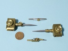 4 x Antique Brass BEAM COMPASS