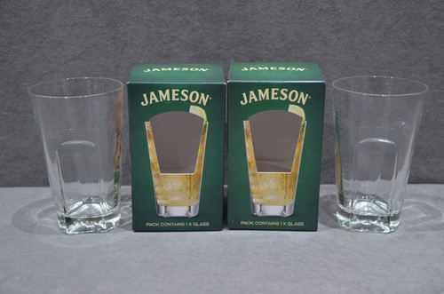 Jameson irish whiskey glass - 2x,