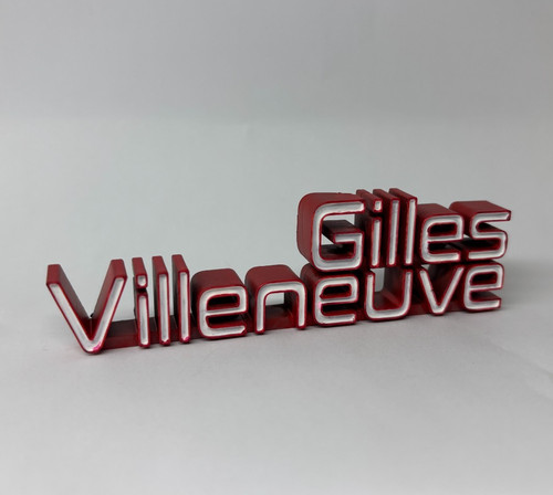 Gilles villeneuve ferrari - villeneuve, 126