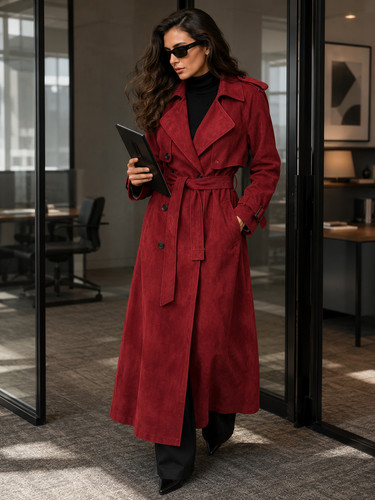 Cappotto lungo trench - , donna