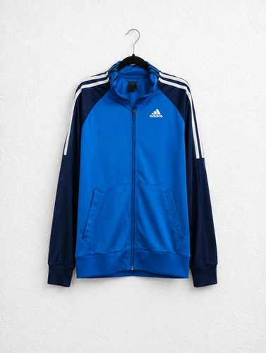 Adidas blu navy track jacket - adidas,