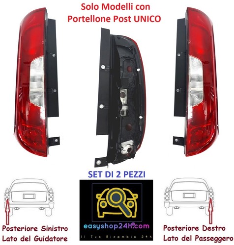 Set faro fanale fanalino - fanale,